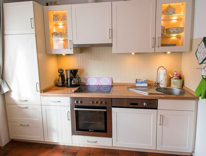 Küche der Ferienwohnung